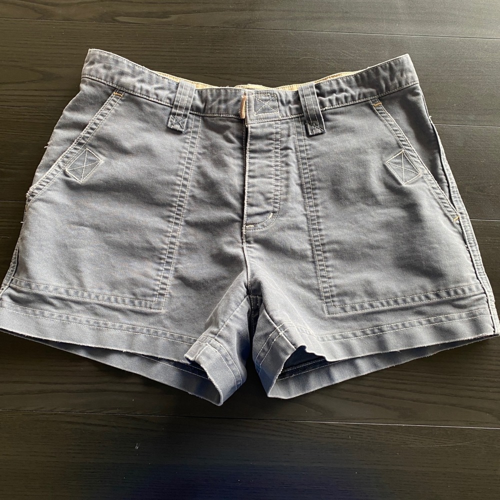American Eagle Shorts Size 4 y2k vintage Gray Utility Style Cotton gorpcore